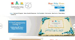 Desktop Screenshot of communitylivingvictoria.ca
